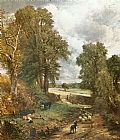 John Constable Paintings - The Cornfield of 1826 by John Constable